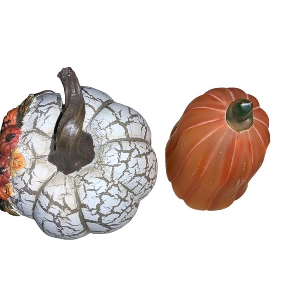 Fall Harvest/ Halloween Jack-O-Lantern Pumpkin Tabletop Decor - Picture 7 of 8